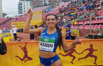 Atletica leggera, la marchigiana Vandi approda in finale ai Mondiali Under 20