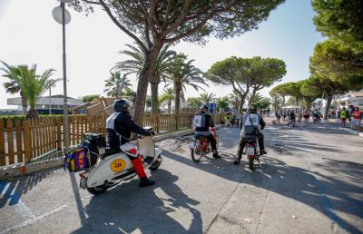 Motociclismo, partita da Colli del Tronto la quarta tappa della Milano-Taranto