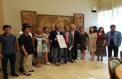 Ascoli Piceno, Castelli incontra rappresentanti Yewon Arts University di Seul