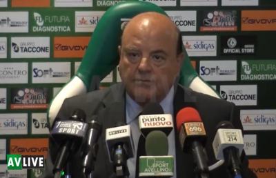 Avellino, Taccone: ''Non abbiamo nessun problema d'iscrizione. Obblighi ottemperati''