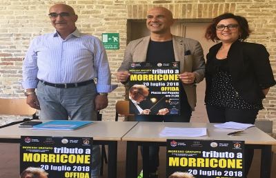 Offida: il 20 Luglio concerto tributo a Ennio Morricone