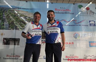 Bocce, Savoretti e D’Alterio vincono il 43esimo Gran Premio di San Benedetto