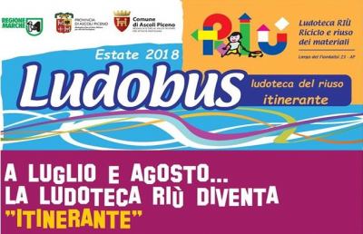 Ascoli Piceno, anche nell'estate 2018 torna iniziativa per bambini ''Ludobus Riù''