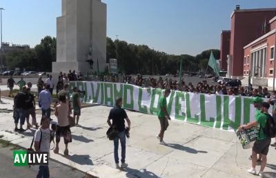 Avellino, la trepidazione dei tifosi a Roma. Chiacchio: ''Siamo soli contro tutti''