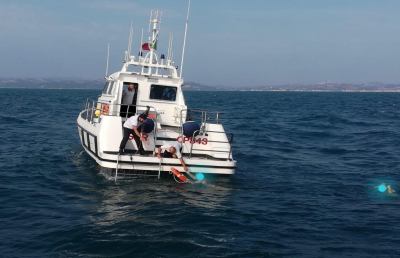 Capitaneria di Porto San Benedetto, salvati quattro diportisti sul litorale fermano