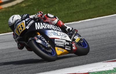 Moto2, prime libere per Fenati in Austria: “Contento del feeling sia sull'asciutto che sul bagnato”
