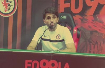 Amichevole Foggia-Ascoli 1-0, la voce di Grassadonia post gara