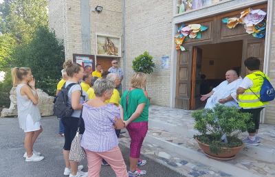 Spinetoli, podisti a contatto con la natura in occasione della “Camminata per San Pio X”