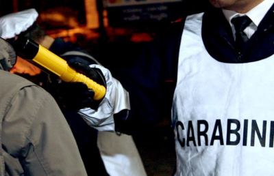 Spinetoli, un arresto per guida in stato di ebbrezza e reazione violenta contro Carabinieri