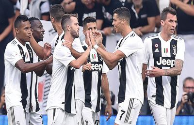 Juventus-Lazio 2-0, highlights