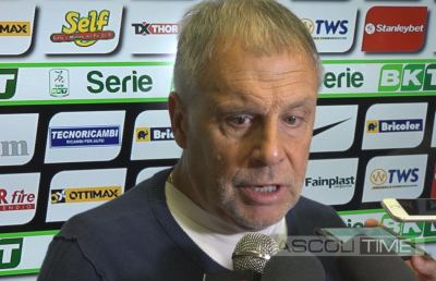 Ascoli-Cosenza 1-1, la voce di Braglia post gara