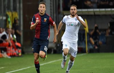 Genoa-Empoli 2-1, highlights