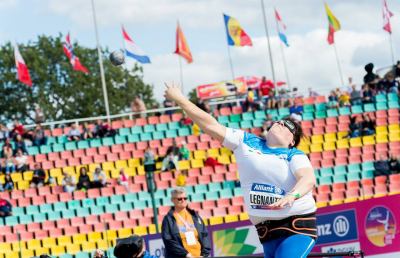 Atletica leggera, Legnante ancora d'oro nel getto del peso ai Campionati Europei