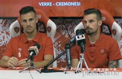 Perugia, parlano gli ultimi arrivati Verre e Cremonesi: ''Con l'Ascoli per vincere''