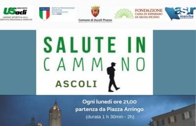 Unione Sportiva Acli Marche, prosegue anche a Settembre ''Salute in cammino Ascoli''