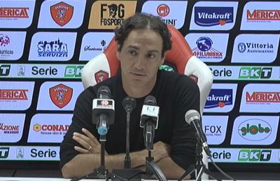 Perugia-Ascoli 2-0, la voce di Nesta post gara