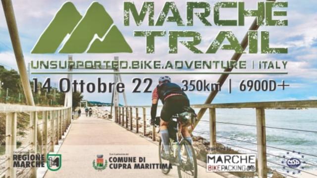 Cupra Marittima, torna per il 4' anno la manifestazione 'Marche Trail Unsupported Bikepacking Adventure'