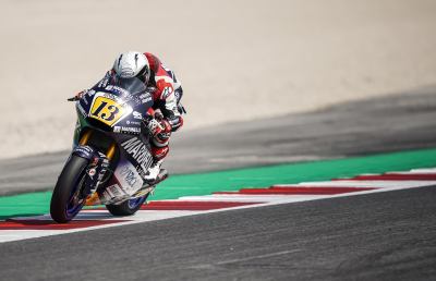 Moto2, Fenati cade nelle prime libere a Misano poi si riprende nella FP2