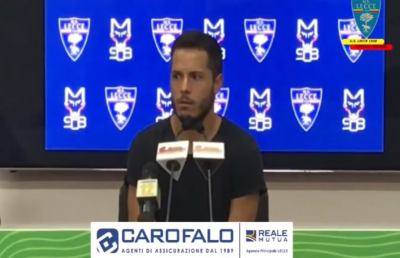 Lecce, Arrigoni in vista dell'Ascoli: ''B a 22 squadre? In teoria può essere positivo per noi''