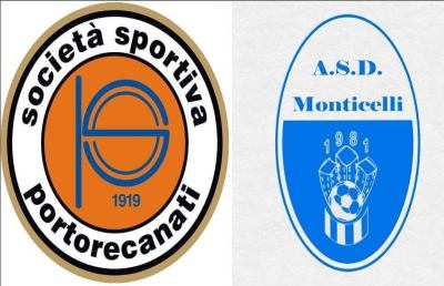 Eccellenza Marche, Monticelli sconfitto 4-3 all'esordio al ''Monaldi'' di Porto Recanati