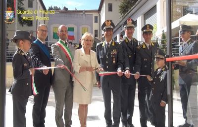 Guardia di Finanza Ascoli Piceno, inaugurazione e intitolazione caserma “Colle San Marco”
