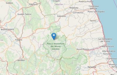 Terremoto, nella notte scossa di magnitudo 3.6 nell'Alto Maceratese