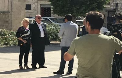 Ascoli Piceno,  Max Giusti in città per registrare puntata di ''C'è Posto per 30''