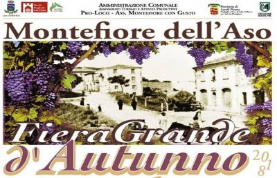 Montefiore dell'Aso, tradizionale appuntamento con la ''Fiera Grande Autunno''