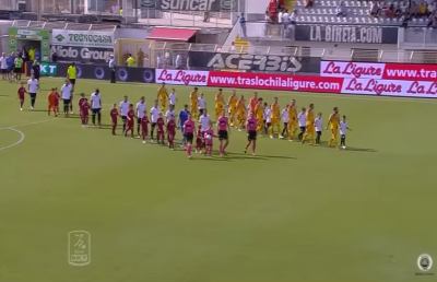 Spezia-Cittadella 1-0, highlights
