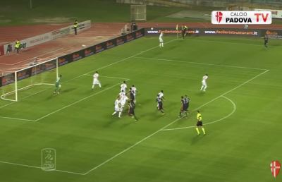 Padova-Cremonese 1-1, highlights