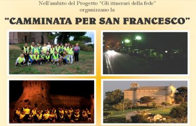 ''Itinerari della fede'', ad Acquaviva Picena la “Camminata per San Francesco”