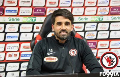 Foggia, la voce di Grassadonia in conferenza stampa alla vigilia del match con l'Ascoli