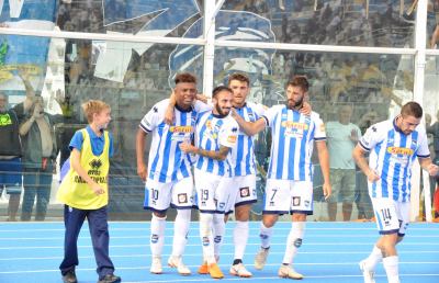 Serie B 7° turno: il Pescara conquista la vetta della classifica, torna al successo il Perugia