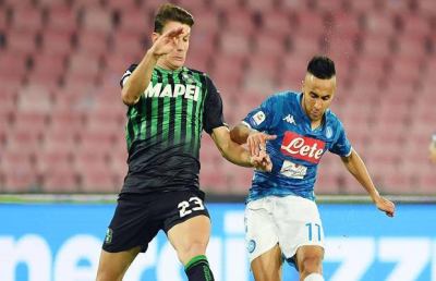 Napoli-Sassuolo 2-0, highlights