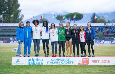 Collection Atletica Sambenedettese, Eva Polo d'argento ai Campionati Italiani Cadetti
