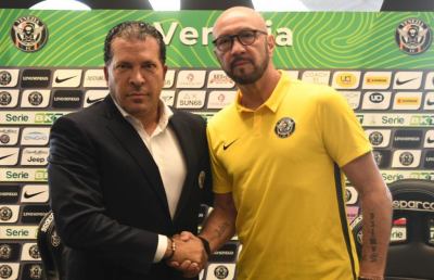 Venezia, Tacopina presenta il nuovo allenatore Zenga: ''Ragazzi devono ritrovare ferocia''
