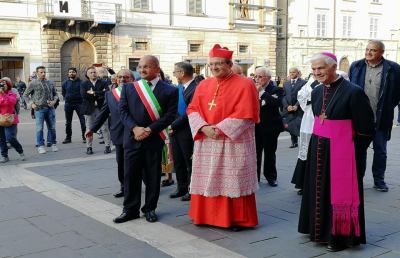 Ascoli Piceno, visita del Cardinale Petrocchi per ricorrenza Madonna delle Grazie