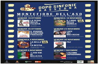 Montefiore dell’Aso, appuntamento con la rassegna cinematografica ''Dopo Sinfonie''