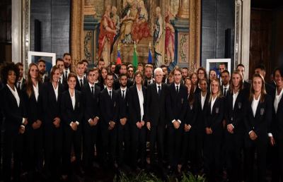 FIGC, al Quirinale celebrati i 120 anni. Mattarella: ''Fiducioso per il futuro della Nazionale''