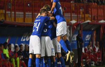 Italia Under 21, l'ascolano Orsolini titolare nella vittoria per 2-0 contro la Tunisia
