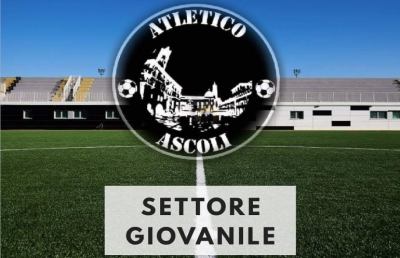 Atletico Ascoli, fine settimana ricco di vittorie per le squadre del settore giovanile