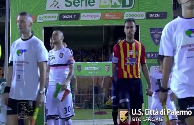 Lecce-Palermo 1-2, highlights