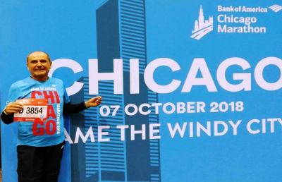 Maratona, incredibile record del 66enne runner sambenedettese Vesperini