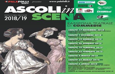 Teatro PalaFolli, pronto il calendario della XII edizione di Ascolinscena 