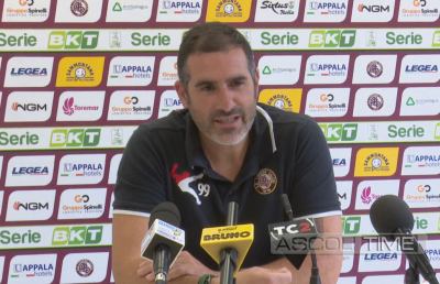 Livorno, la voce di Lucarelli in conferenza stampa alla vigilia della gara con l'Ascoli