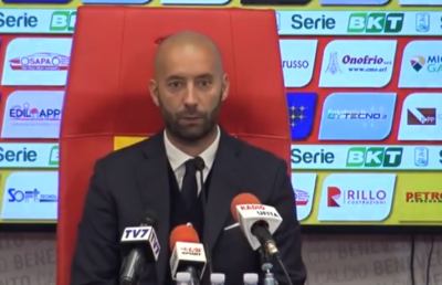 Benevento-Cremonese 2-1, le voci di Bucchi e Mandorlini post gara