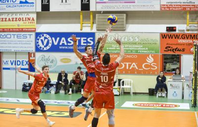 Volley Serie A2, M&G Videx Grottazzolina ko al quinto set contro la Gas Sales Piacenza