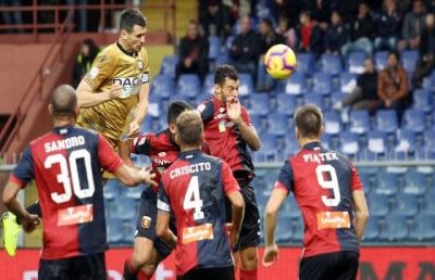 Genoa-Udinese 2-2, highlights