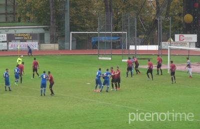 Eccellenza Marche, highlights Tolentino-Monticelli 1-0 e voce di Zaini post gara