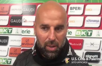 Carpi-Palermo 0-3, le voci di Stellone Struna post gara